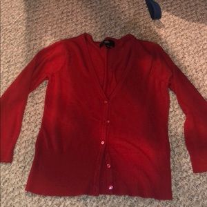 Mission Red Cardigan
